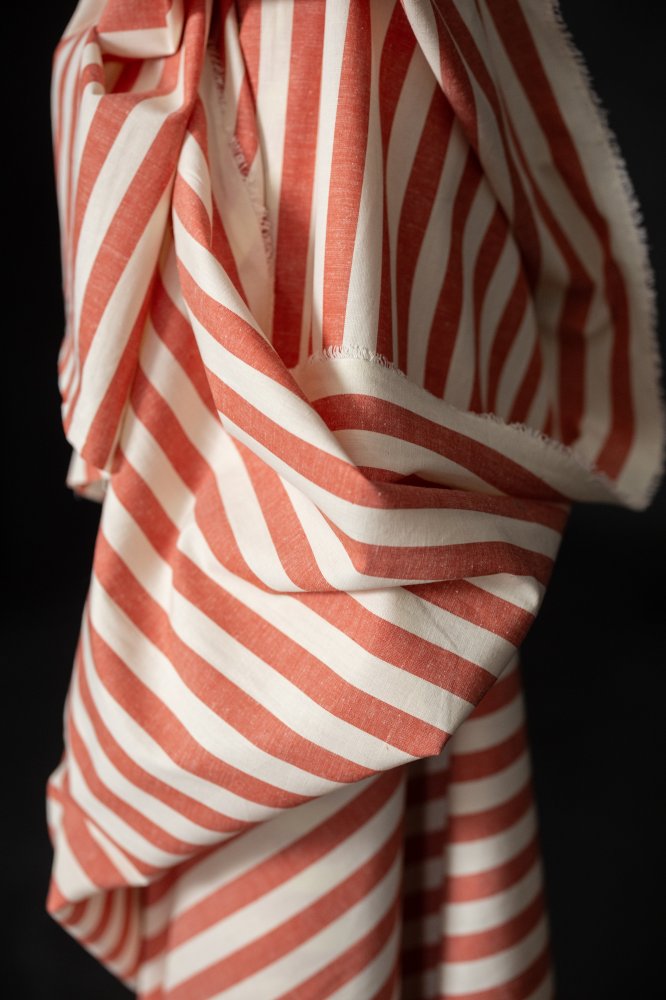 Gala Organic Cotton/Linen Stripe