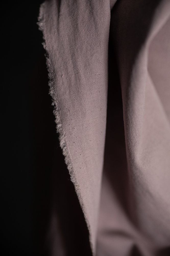 pink cotton canvas fabric
