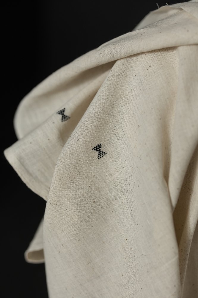 white black bow handmade fabric