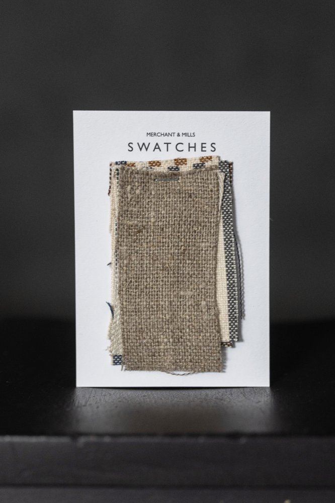 neutral sample cards fabric