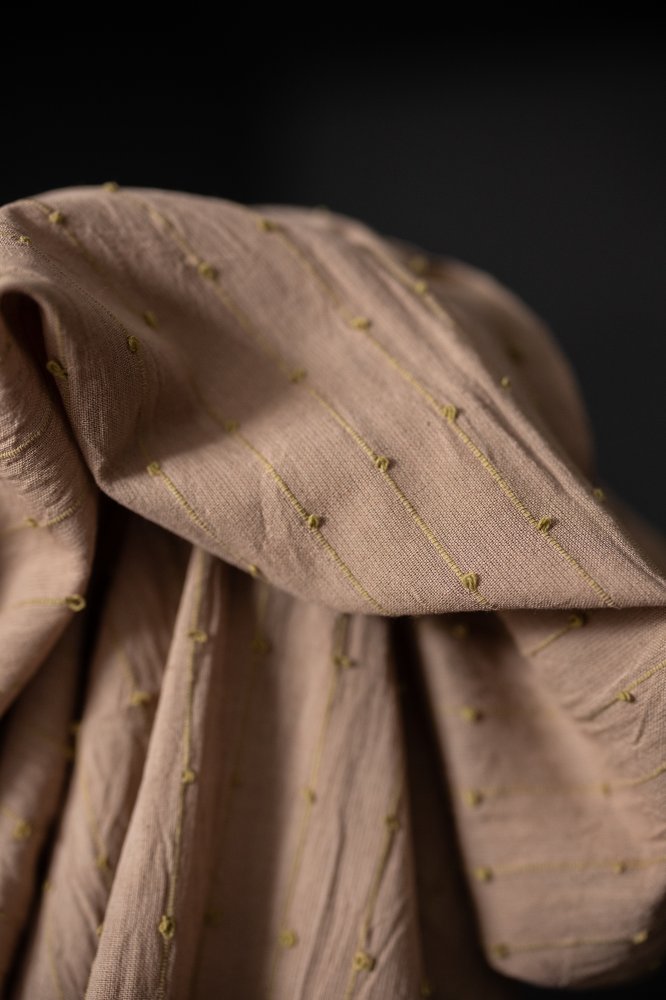 pink handwoven indian fabric