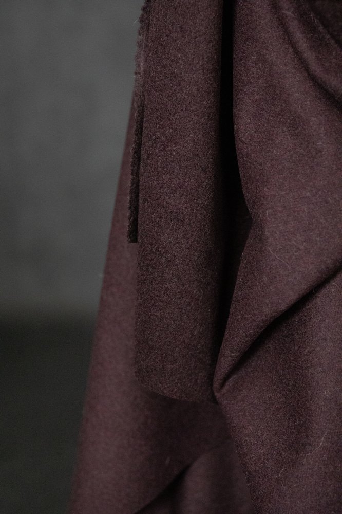red purple wool fabric