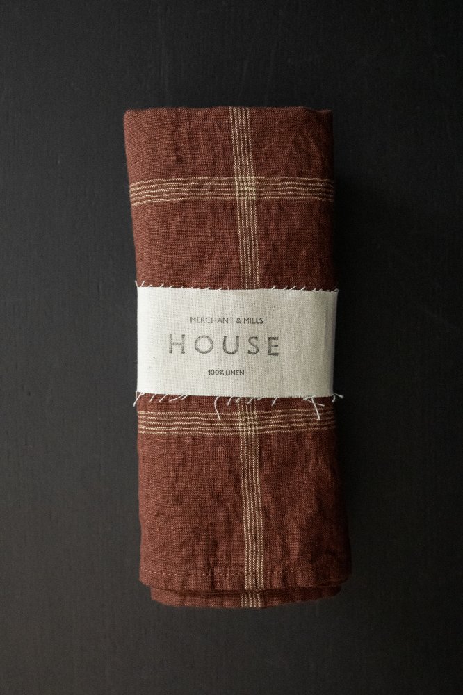 Roast & Toast Laundered Linen Napkin - Set of Two