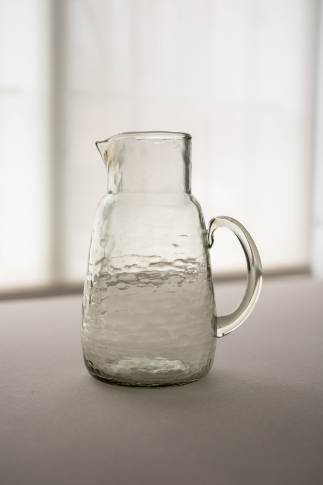 Handblown Glass Pitcher