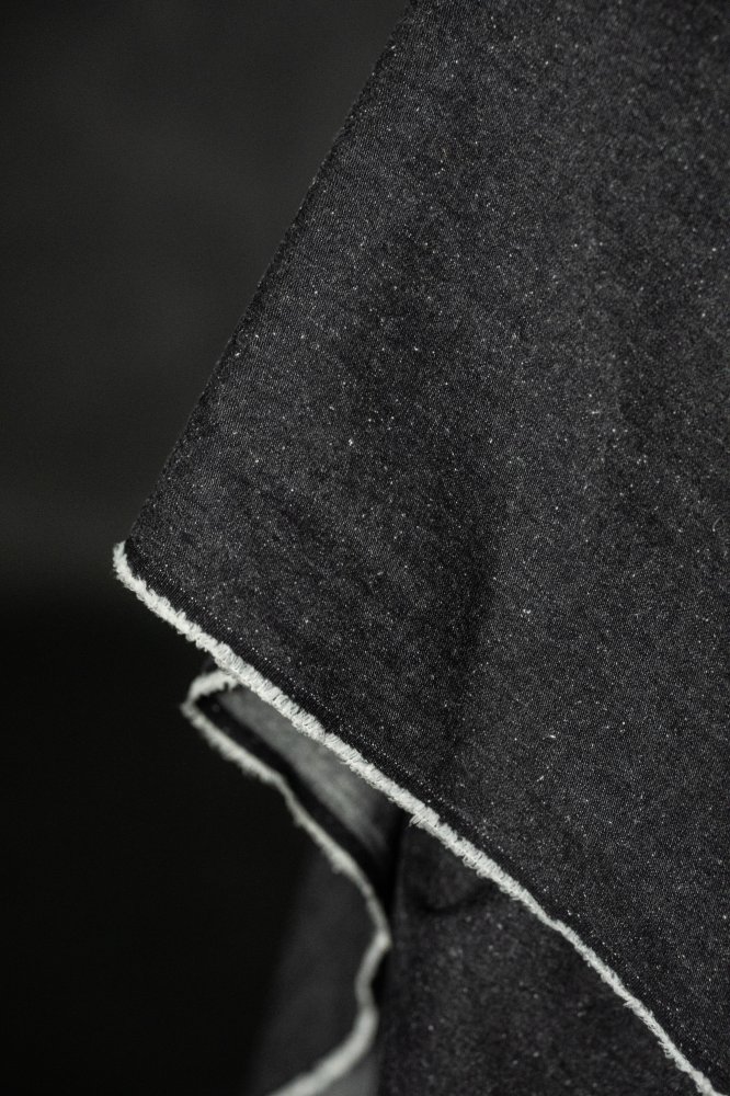 black 6.9oz japanese denim