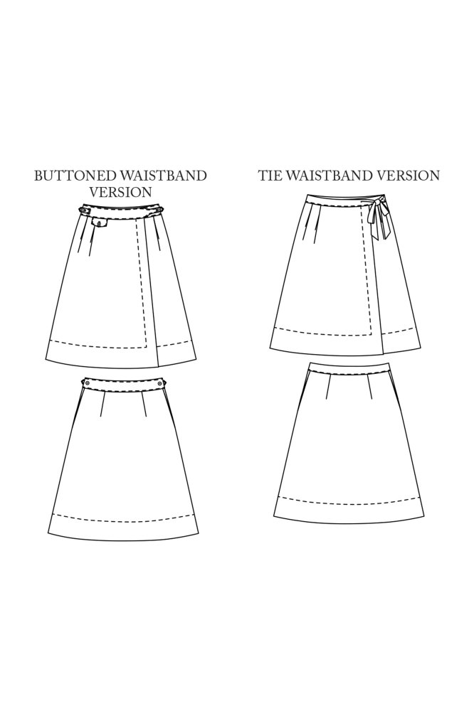 The Nevis Skirt PDF UK 6 - 18