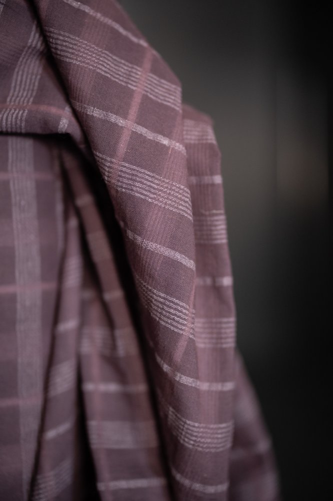 purple cotton