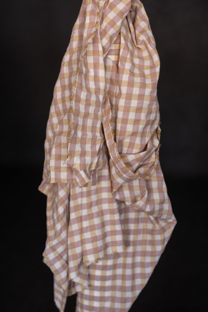 Battenberg Organic Cotton Gingham Seersucker