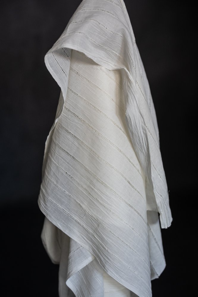 Loose Stripe Natural Indian Cotton