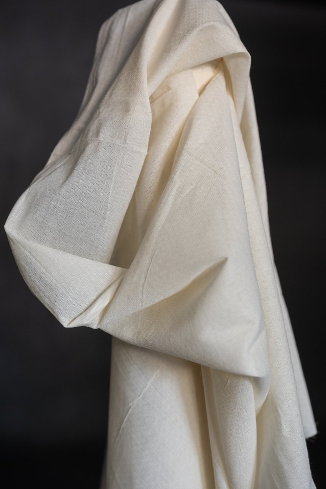 Cross Hatch Natural Indian Cotton
