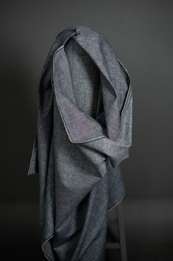 Everyday Chambray Hemp/Organic Cotton Blend Remnant