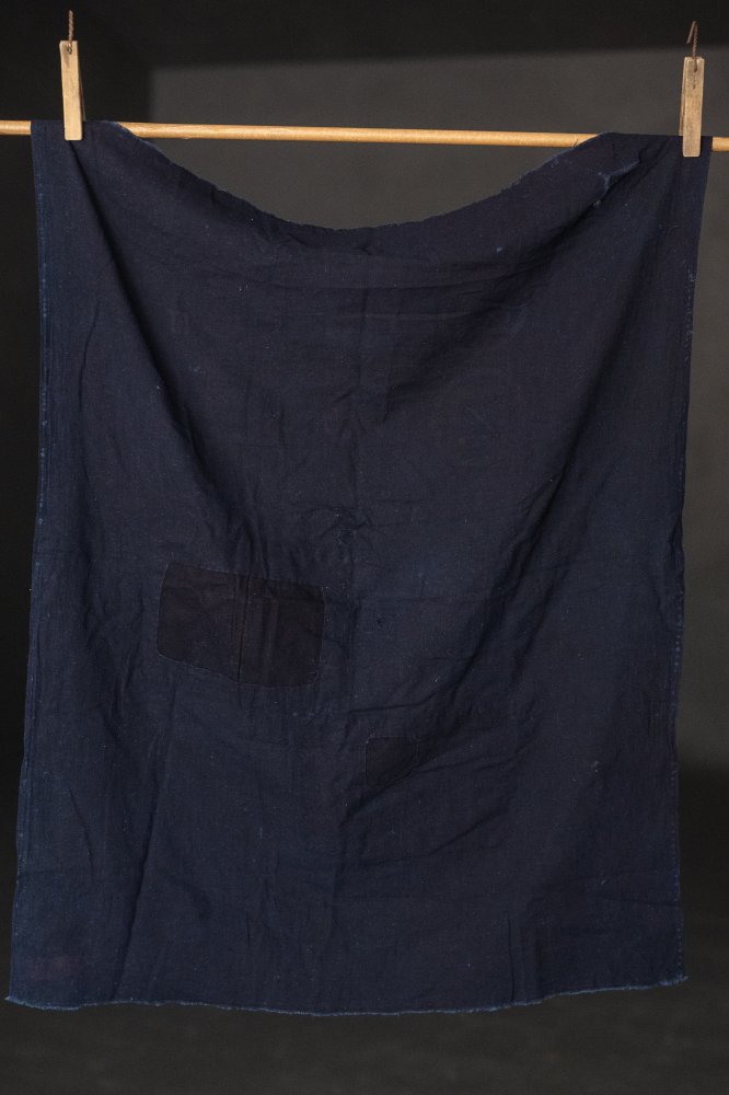 Japanese indigo boro textiles