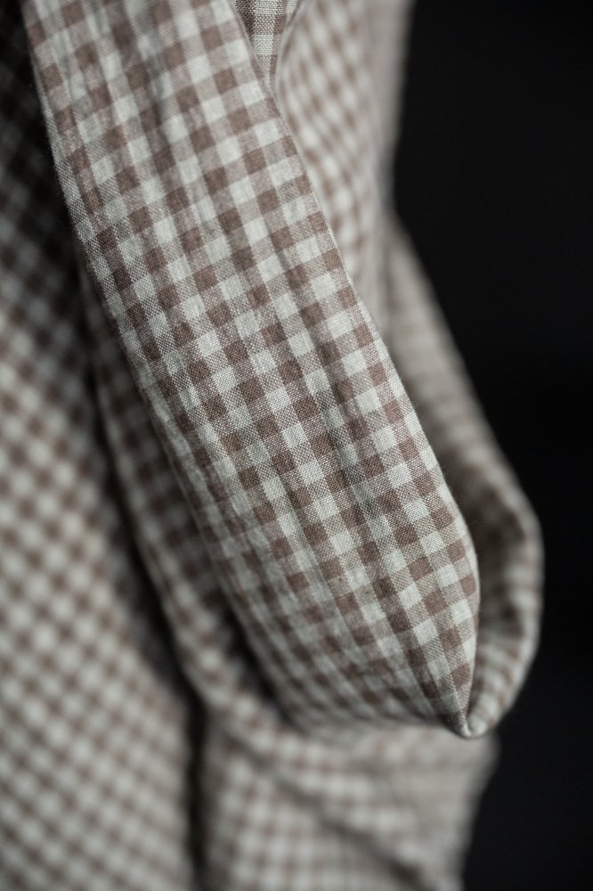 Juniper Gingham European Laundered Linen
