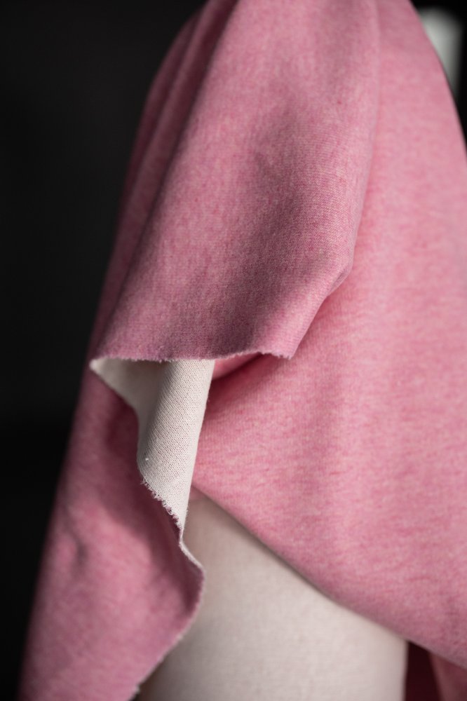 Puff Pink Wool/Cotton Knit