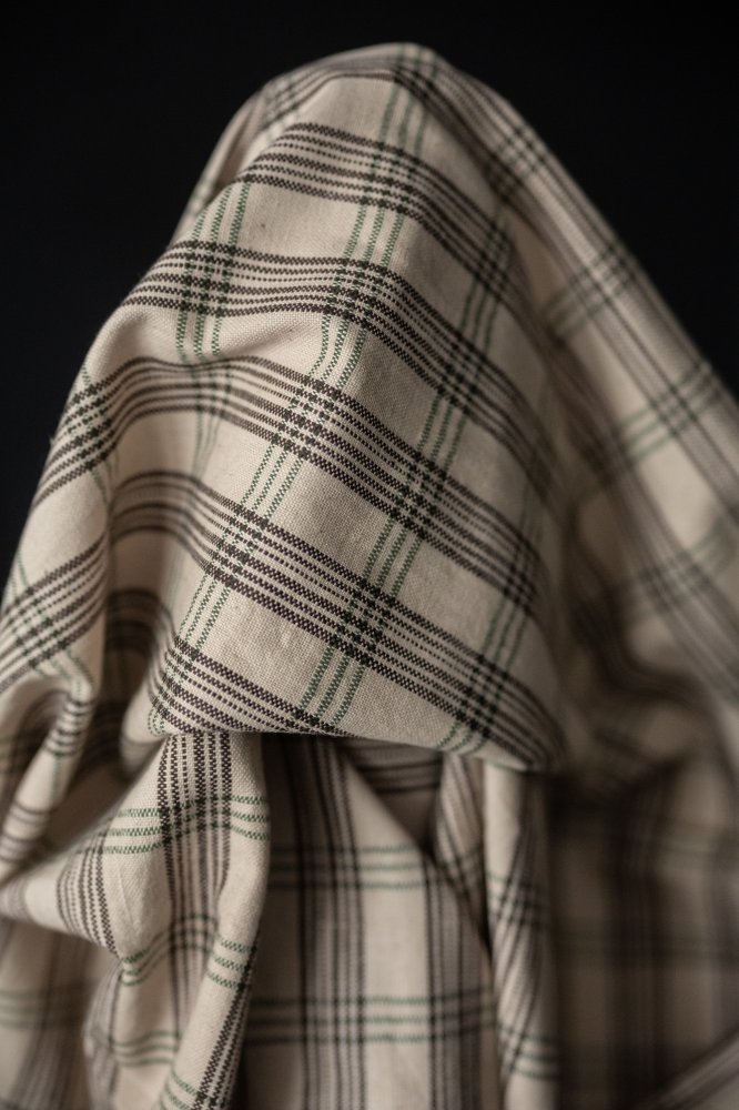 Fable Time Check Handwoven Cotton Check