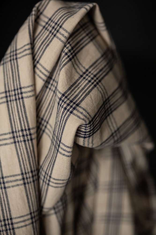 Freddie Check Handwoven Cotton Check