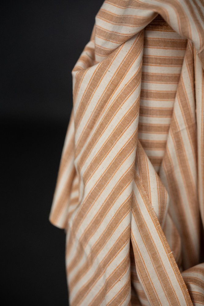 Flaming Fury Handwoven Cotton Stripe