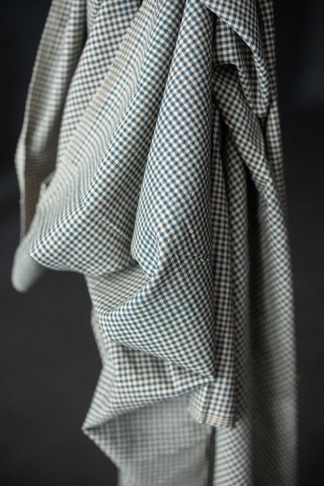 Terra Mini Gingham Handwoven Cotton Check