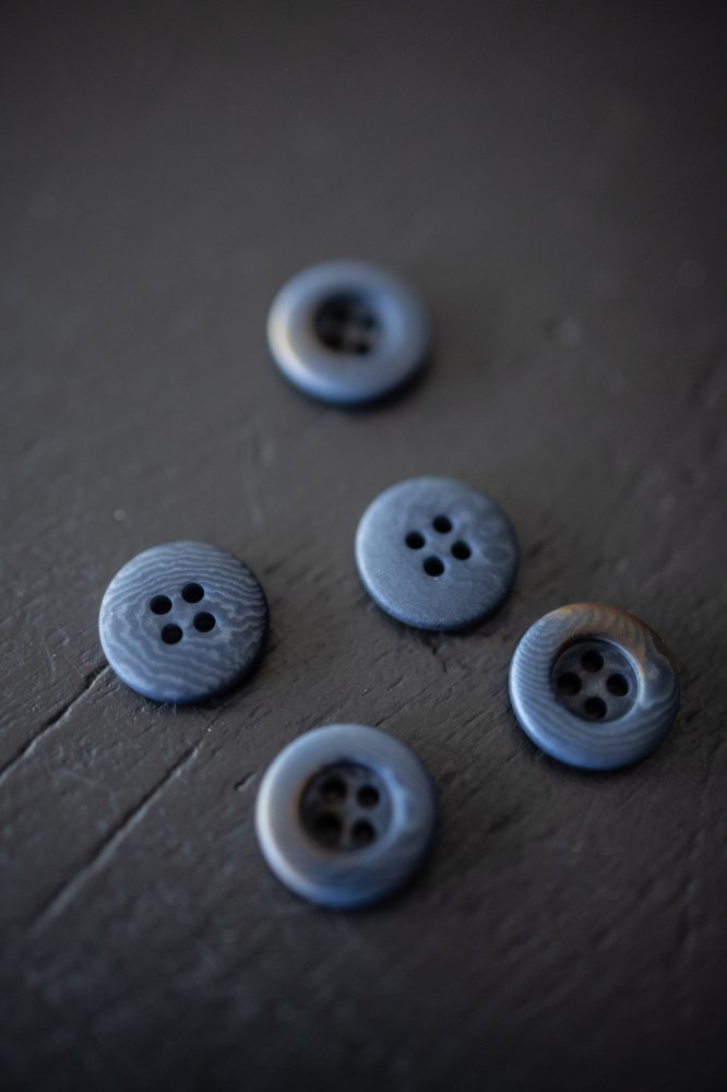 Powder Blue Corozo Button