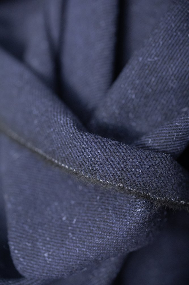 Indigo English Wool Twill