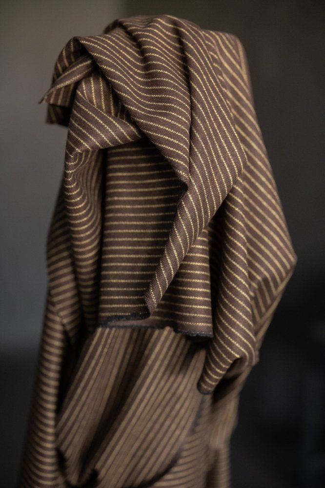 Milton Stripe Italian Wool