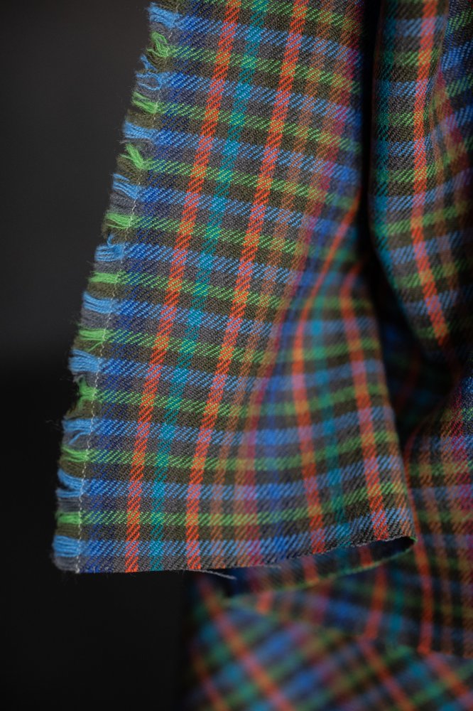 Freida Plaid Italian Wool